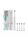 Lifelong LLDC63 Sonic Technology Electric Toothbrush with Tongue Cleaner - White...