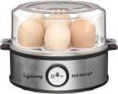 Lifelong LLEB05 Egg Boiler Egg Cooker (Silver, Black, 7 Eggs)
