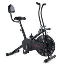 Lifelong LLEB104 AirBike with Moving Handle and Back Support, Max User Weight 100kg, Fitness Bike for Workout at Home (Free Home Installlation, 6 Months Warranty, Black)...