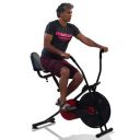 Lifelong LLFCN18 Steel Exercise Air Bike with Moving Handles & Back Support, Black...