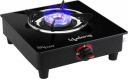 Lifelong LLGS902 Automatic Ignition 1 Burner Gas Stove for LPG use only (Black) Glass Automatic Gas Stove (1 Burner)...
