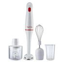 Lifelong LLHBZ03 Regalia Plus 300 Watts Hand Blender Machine with Whisker, Chopping Attachment & Multipurpose Jar|Stainless Steel Blade & Detachable Shaft|1 Year Warranty (ISI Certified, White)...