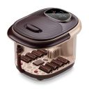 Lifelong LLM306 500W Electric Foot Spa Machine with 8 Manual Rollers, Digital Panel, Bubble Bath & Water Heating Technology for Pedicure, Pain relief & Foot Care...