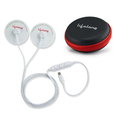 Lifelong LLM333 Pulse Tens Massager for Full Body with Carry Case| Electric Stimulator | Physiotherapy Equipment works with Phone | Tens Machine for Physiotherapy