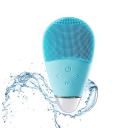 Lifelong LLM351 Facial Cleansing Massager Brush, Rechargeable Electric Handheld Face Massager, Waterproof Ultra Hygienic Soft Silicone Face Scrubber (Blue)...
