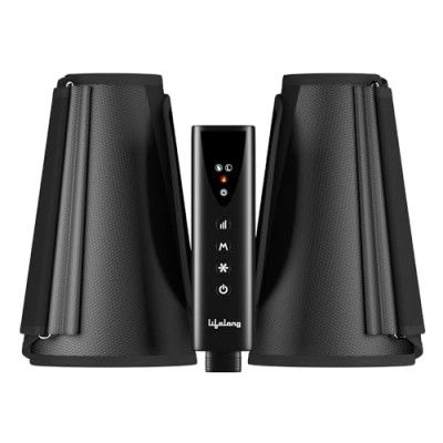 Lifelong LLM504 Rechargeable Air Pressure Massager (1 Year Warranty, Black)