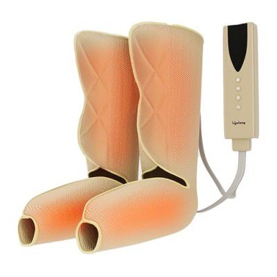 Lifelong LLM531 Rechargeable Air Pressure Massager (1 Year Warranty, Beige)