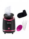 Lifelong LLS108 Hydrating Facial Steamer With Bonus Blackhead Removal Kit - Black...