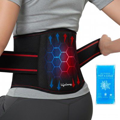 Lifelong Lumbar Sacral Belt with Hot & Cold Pack