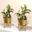 Lifelong Metal Set of 2 Plant Stand | Capacity 10Kg...