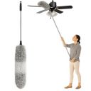 Lifelong Microfiber Feather Duster with Bendable & Extendable Telescopic Rod...