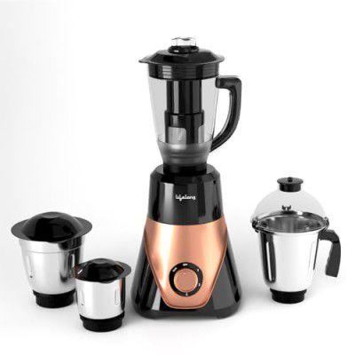 Lifelong Mixer Grinder for Kitchen | 4 Jars 750 Watt Mixie with Chutney Jar, Liquidizing Jar & Wet Grinder