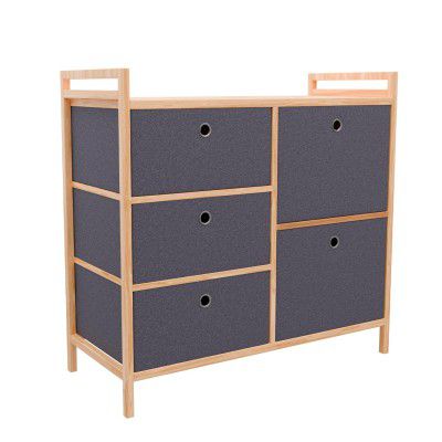 Lifelong Multipurpose Storage 5-Drawer Table Closet| LLTC08