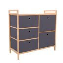 Lifelong Multipurpose Storage 5-Drawer Table Closet| LLTC08...