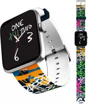 Lifelong Muse Smart Watch with BT Calling|1.91 Display|AI Voice Assistant Smartwatch (Multicolor Strap, Free Additional Strap)