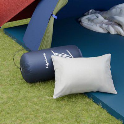 Lifelong Pillow for Camping - Neck Pillow for Travel - Travel Accessories Use While Sleeping in Airplane, Car, Hammock Bed & Camp -Car Pillow with Portable Bag