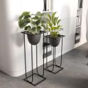 Lifelong Plant Stand for Balcony & Living Room, 15Kg Capacity, Anti-Rust Metal Pot Stand for Indoor & Outdoor Plants...