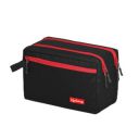 Lifelong Polyester Toiletry Bag  | Wash Bag 24Cm (Red/Black)...
