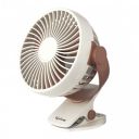 Lifelong Portable USB Fan with 3 Speeds (LLUSBCF03, Mocha Brown)...
