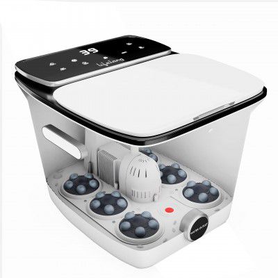 Lifelong Premium Foot Spa Massager Foot Spa with Digital Screen | Pedicure Massager Machine , Bubble, 6 Massage Roller, Heat for Pain Relief, 1 Year Warranty (LLM477)