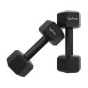 Lifelong PVC Hex Fixed Dumbbells (2kg*2)...