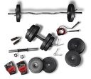 Lifelong PVC Home Gym Set 10Kg-20kg Plate...