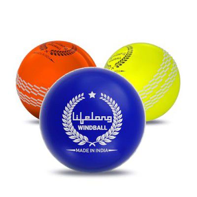 Lifelong PVC Soft Cricket Balls, Set of 3