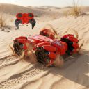 Lifelong Remote Control Drift Car Red | 4×4 Stunt Car with Rechargeable Battery | Kids 3–12 Yrs (LLCRCDC04)...