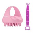 Lifelong Silicone Scalp Massager Shampoo Brush with Body Scrubber...