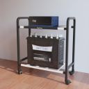 Lifelong Single Battery Inverter UPS Trolley Stand | Sturdy, Compact & Portable Design | Rust Resistant Inverter Stand for Home with Lockable Wheels | Inventer Cabinent Box, Supports Upto 80 KG...