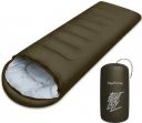 Lifelong Sleeping Bag for Adults - Winter Sleeping Bags - Temperatures 4°C to 10°C Sleeping Bag (Green)...