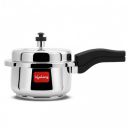 Lifelong Stainless Steel Pressure Cooker 2Liters | Induction & Gas Stove Compatible 5 Years Warranty (Silver)...