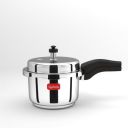 Lifelong Stainless Steel Pressure Cooker 3Liters | 5 Years Warranty (Silver)...