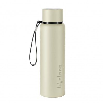 Lifelong Stainless Steel Water Bottle 950 ml | Single Wall, Anti-Bacterial, BPA Free