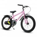 Lifelong Strong 20T SS Kids Cycle | Single Speed for Boys & Girls 7–10 Years (Black/Pink)...