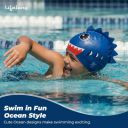 Lifelong Swimming Cap for Kids | Waterproof Silicone Swim Cap for Boys & Girls...
