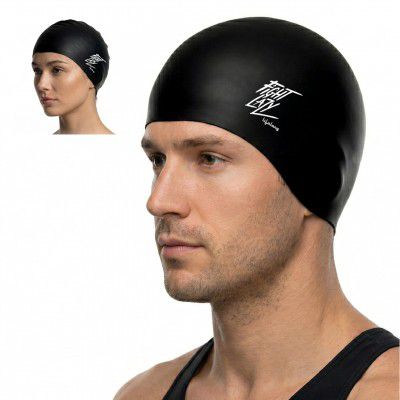 Lifelong Swimming Cap for Men & Women- Swim Hair Caps for Short Hair - Waterproof Head Cover Cap 