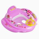 Lifelong Swimming Tube Inflatable Swim Ring Pool Float Aid Baby Seat Safe Anti-flip Kids Cartoon Swimming Ring(Pink)...