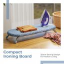 Lifelong Table Top Ironing Board | Compact & Foldable Ironing Stand with Heat-Resistant Cover...
