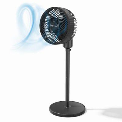 Lifelong Tower Stand Fan, Adjustable Height, Noiseless 3 Speeds Fan with Vertical & Horizontal Swing & Aroma Feature (LLPF08R)