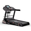 Lifelong Treadmill for Home with Massager - 4.5 HP Peak Motorized Treadmill, 3 Manual Inclines, 12 Fitness Presets, Max Running Speed 14 km/hr - Heart Rate Sensor, Fitshow App, Max Weight 110Kg, Black...