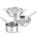 Lifelong Triply 4-piece cookware set...