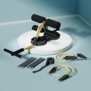Lifelong Tummy Trimmer with Double Suction Cup Sit-Up Bar for Abdominal Exercise, Leg Muscle Training Arm Muscles Exercise (Yellow/Black)...