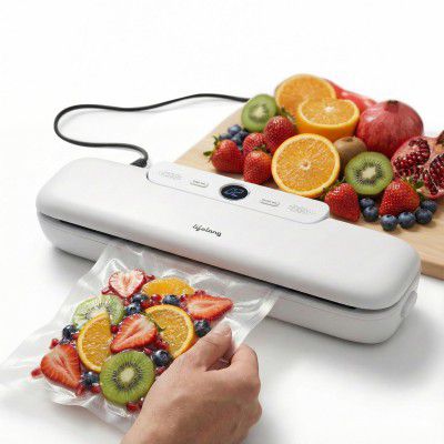 Lifelong Vacuum Sealer Machine for Food Packing with Vacuum Bags 
