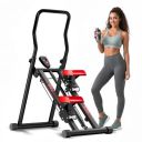Lifelong Vertical Climber | Foldable Stair Stepper Fitness Machine |  Adjustable Handlebars & LCD Display | Cardio & Strength Training Stepper (Black)...
