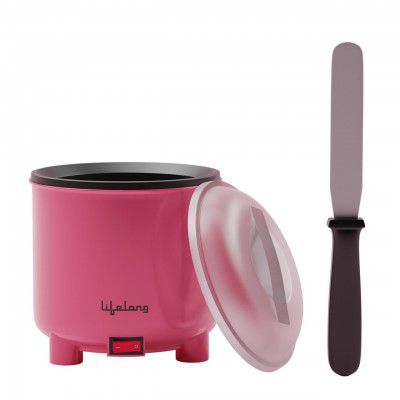 Lifelong Wax Heater with Wax Applicator Spatula for Waxing for Women