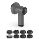 Lifelong Wireless Manipol Hand Massager | Percussion Massage | Handheld Therapy with Variable Intensity to Relieve Pain in The Back, Neck, Shoulders & Legs | LED Display | 8 Detachable Head | 4000mAh...