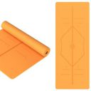 Lifelong Yoga Mat for Women & Men TPE Material 6mm Anti-Slip Yoga Mat with Bag for Gym Workout|Exercise Mat For Home Gym|Yoga Mat For Gym Workout and Yoga Exercise (6 Months Manufacturer's Warrant...