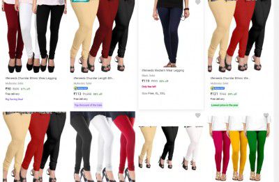 Lifeneeds Womens Leggings And Churidars @₹90