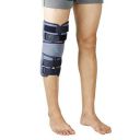 LifeShield Cotton Elastic Comfortable Knee Immobilizer Restricting Leg & Knee Movement After Surgery or Injry (14 Inch) (Small)...